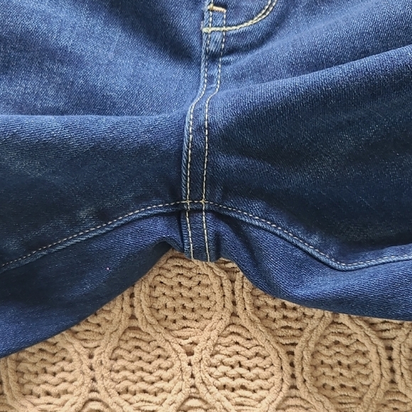 Anthro Pilcro Stet Mid-Rise Skinny Jeans with Split Hem - Size 29 - Picture 4 of 11